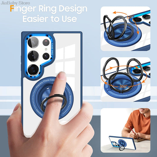 Ultimate Pure Clarity Twist Ring Case - Samsung