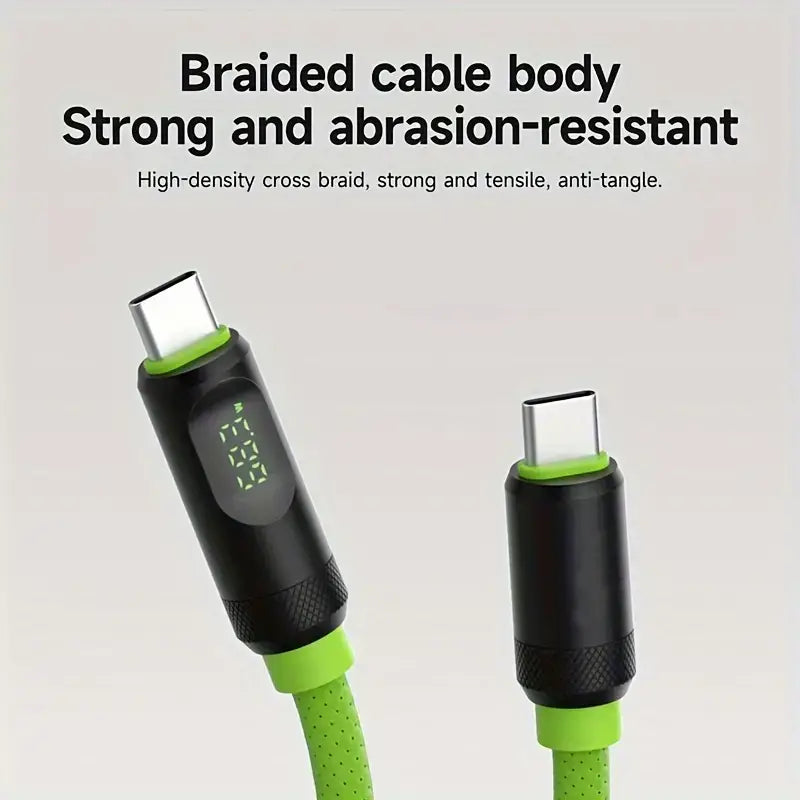 Thunderbolt 240W USB C to USB C Fast Charging Cable