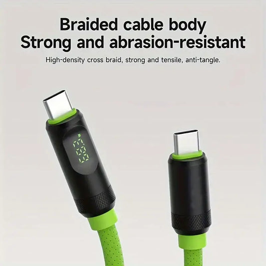 Thunderbolt 240W USB C to USB C Fast Charging Cable