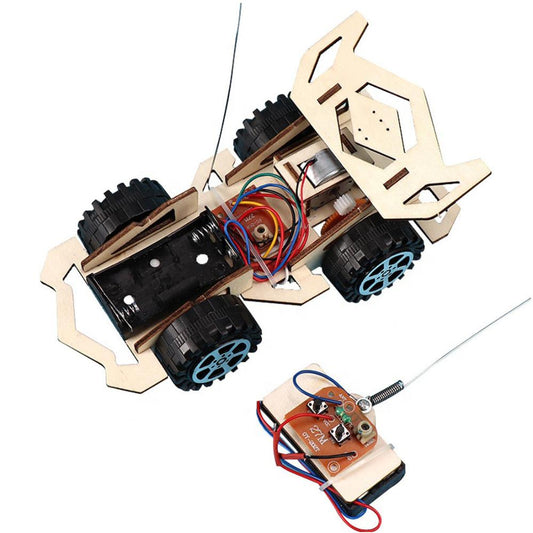 DIY Magic Racing Car – 4-Wheel STEM Science Adventure Toy