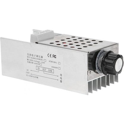 10000W High Power SCR Electronic Voltage Regulator Speed Control, Dimming & Thermostat