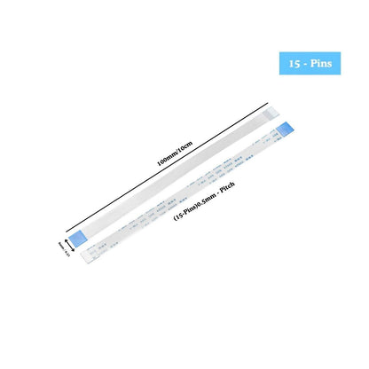 [Type-B] 0.5mm-Pitch FPC Reverse Ribbon Flexible Flat Cable