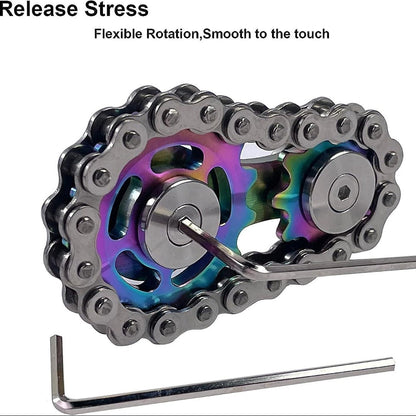 Sprocket Chain Relaxation Spinner Toy