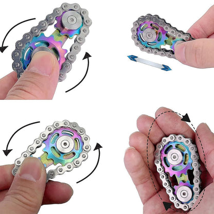 Sprocket Chain Relaxation Spinner Toy
