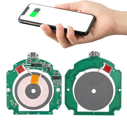 10W Micro USB Wireless Charging Qi PCBA Circuit Board With Qi-Standard