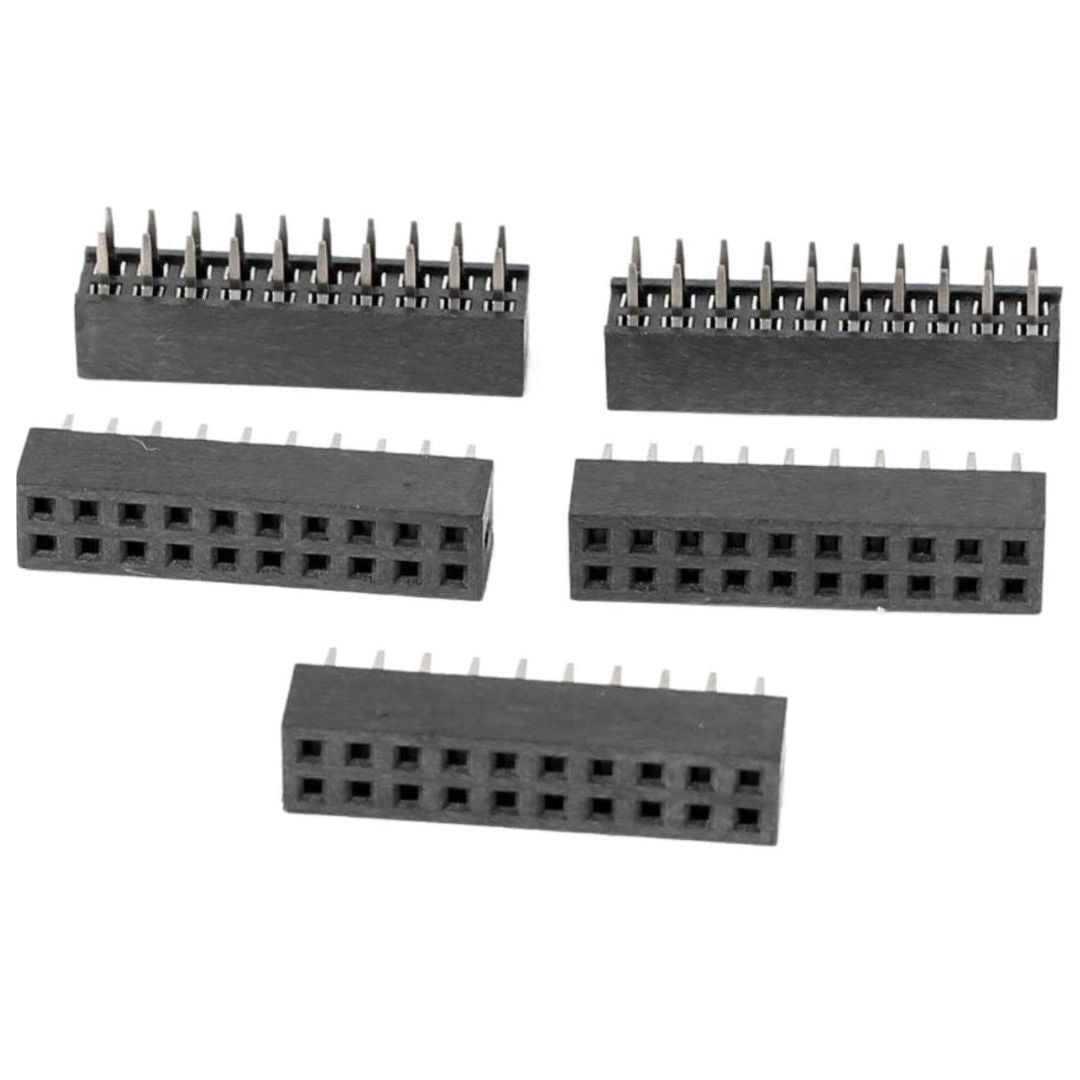 Female Berg Strip 2.54mm Straight Header Pin