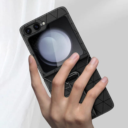 Wristband Rhombus Leather Case - Samsung