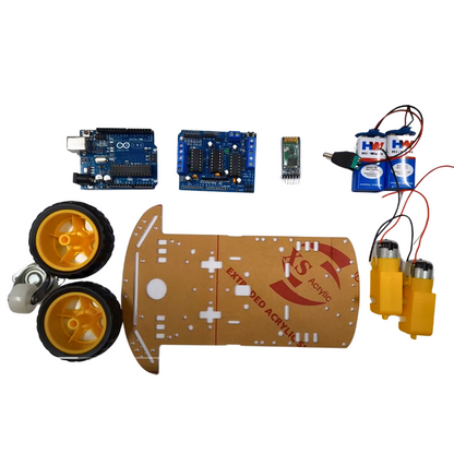 DIY Bluetooth Controlled Car Kit with Arduino