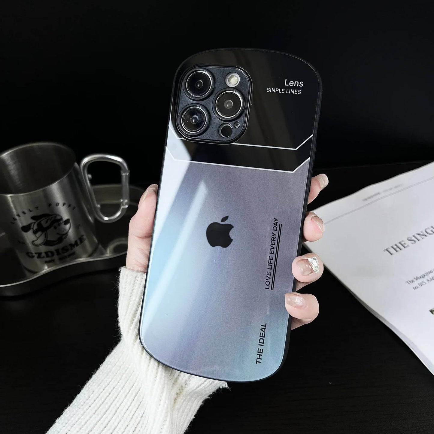 Gradient Glossy Mirror Finish Case - iPhone