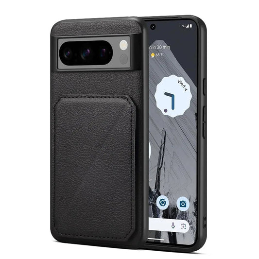 Sleek Card Insert Leather Magnetic Case - Google