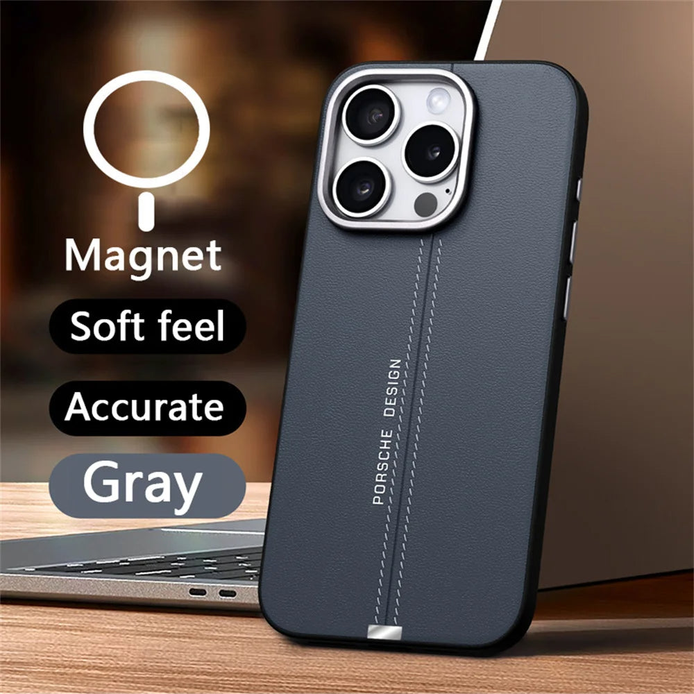 Elite Leather MagSafe SafeGuard Case - iPhone