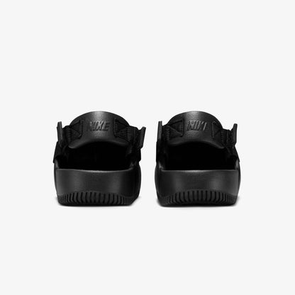 NIKE | CALM MULES { BLACK/BLACK