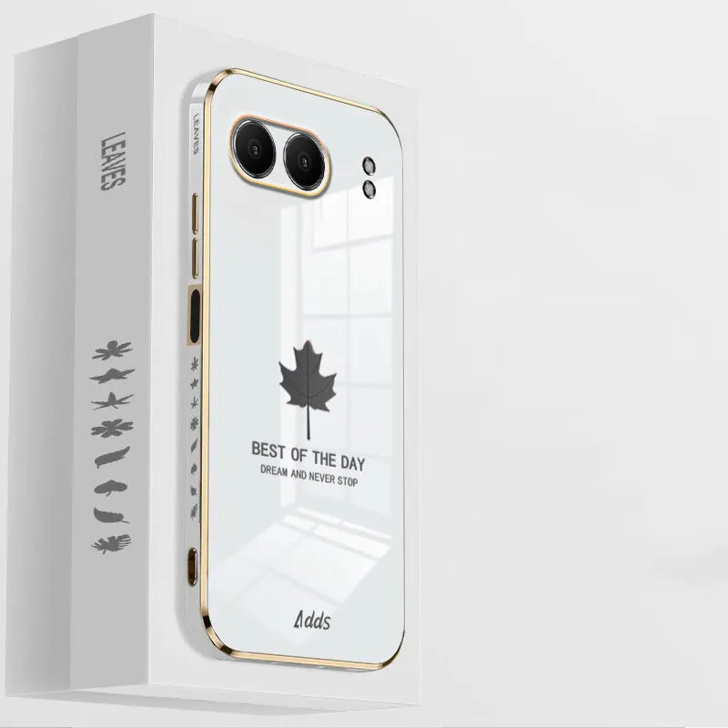 OnePlus Nord 4 Shining Maple Leaf Soft Plating Case