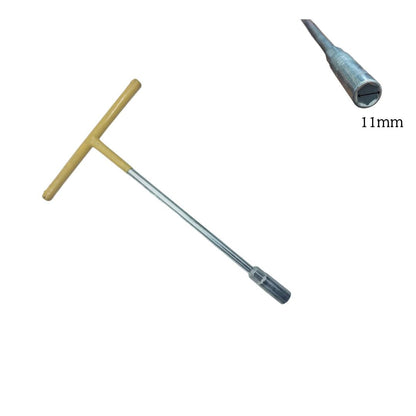 Rubber-Coated T-Grip Hexagon Socket Wrench Spanner Tool