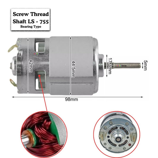12-24V 755 DC Motor