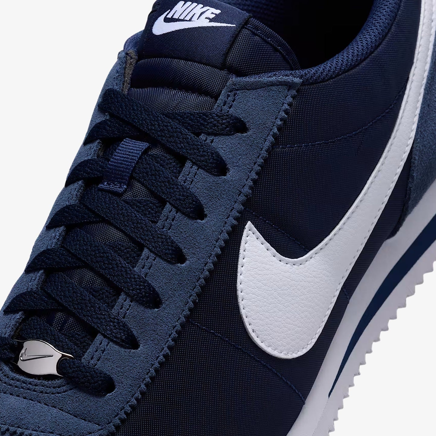 Nike | CORTEZ TXT  { MIDNIGHT NAVY/WHITE