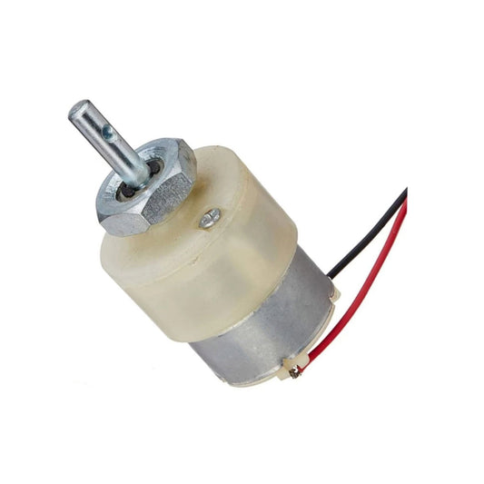 12V 10RPM Centre Shaft Geared DC Motor Metal Gears