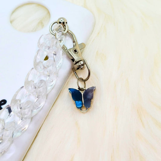 Frosted Flutter Phone Charm