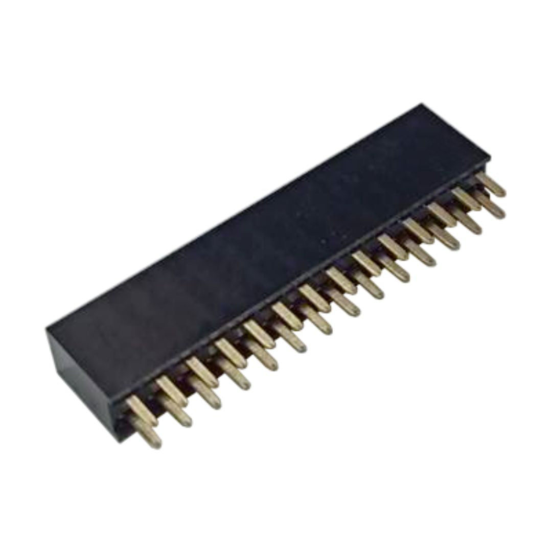 Female Berg Strip 2.54mm Straight Header Pin