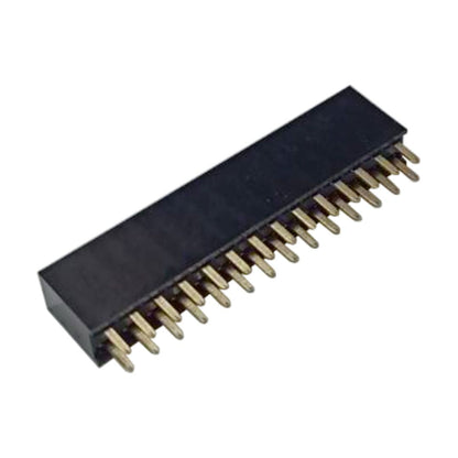 Female Berg Strip 2.54mm Straight Header Pin