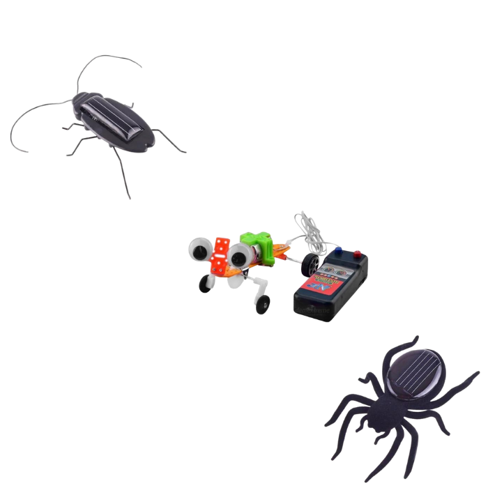 3-in-1 Creepy Crawlers DIY Solar Activity Kit for Kids