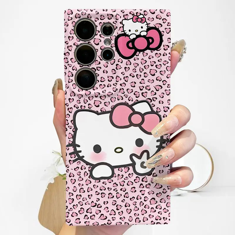 Trendy Print Shockproof Phone Case - Samsung