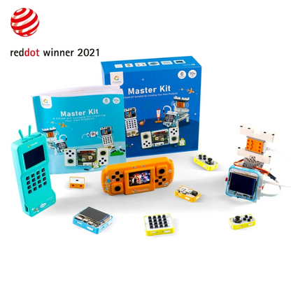 Elecrow - Crowbits-Master Kit with 3 fully functional products, STEM Programming Educational Building