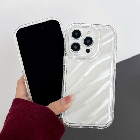 Glossy Vortex Clear Guard Case - iPhone