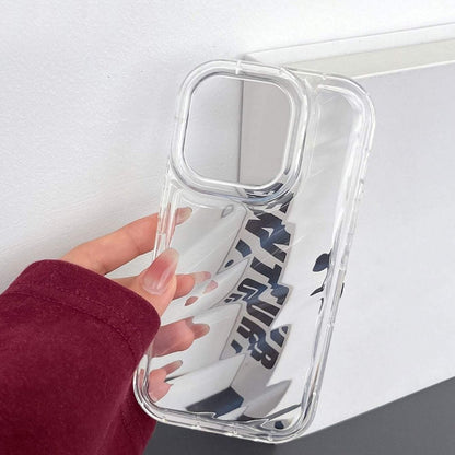 Glossy Vortex Clear Guard Case - iPhone