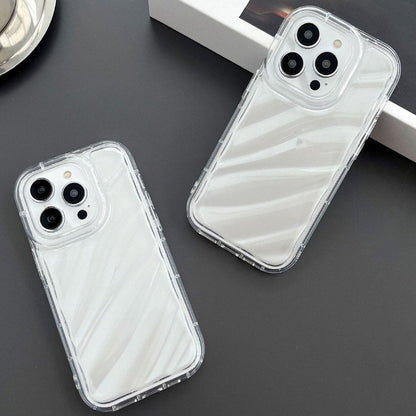 Glossy Vortex Clear Guard Case - iPhone