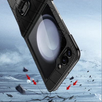 Wristband Rhombus Leather Case - Samsung