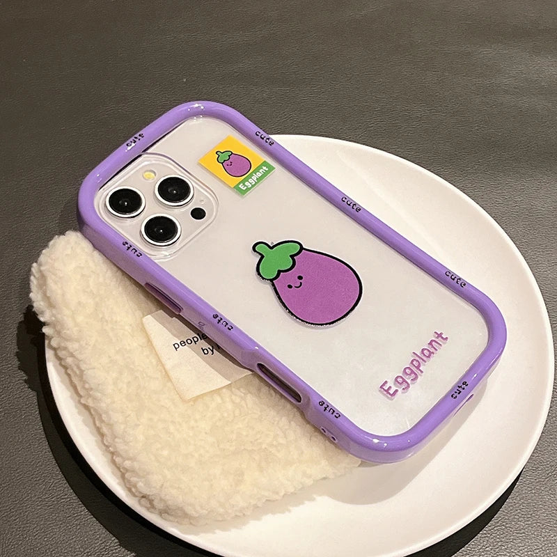 Cartoon Cute Animal Clear Case