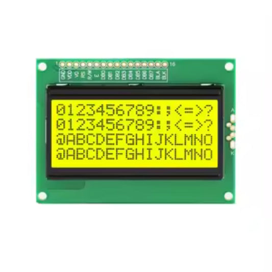 16X4 1604 Character Lcd Display Green Color