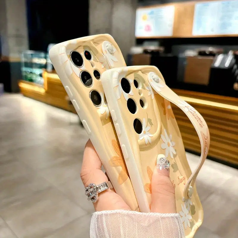 Floral Grip Shell - Samsung