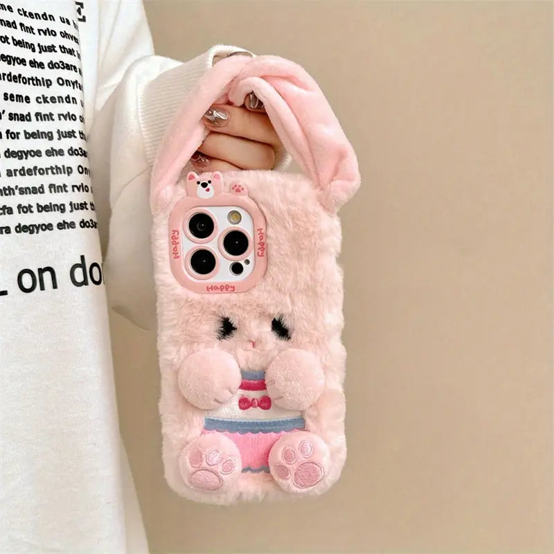 Unique 3D Rabbit Design Case
