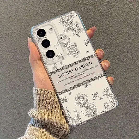 Elegant Floral Secret Garden Case - Samsung