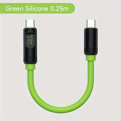 Thunderbolt 240W USB C to USB C Fast Charging Cable