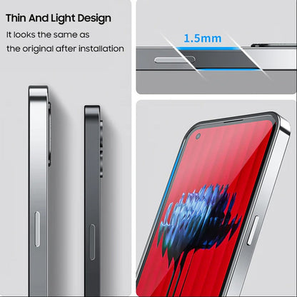 Ultra Thin Metal Glass Magnetic Case - Nothing