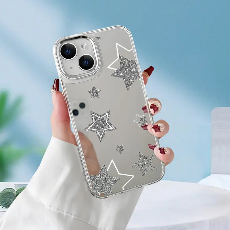 Sparkling Star Mirror Phone Case