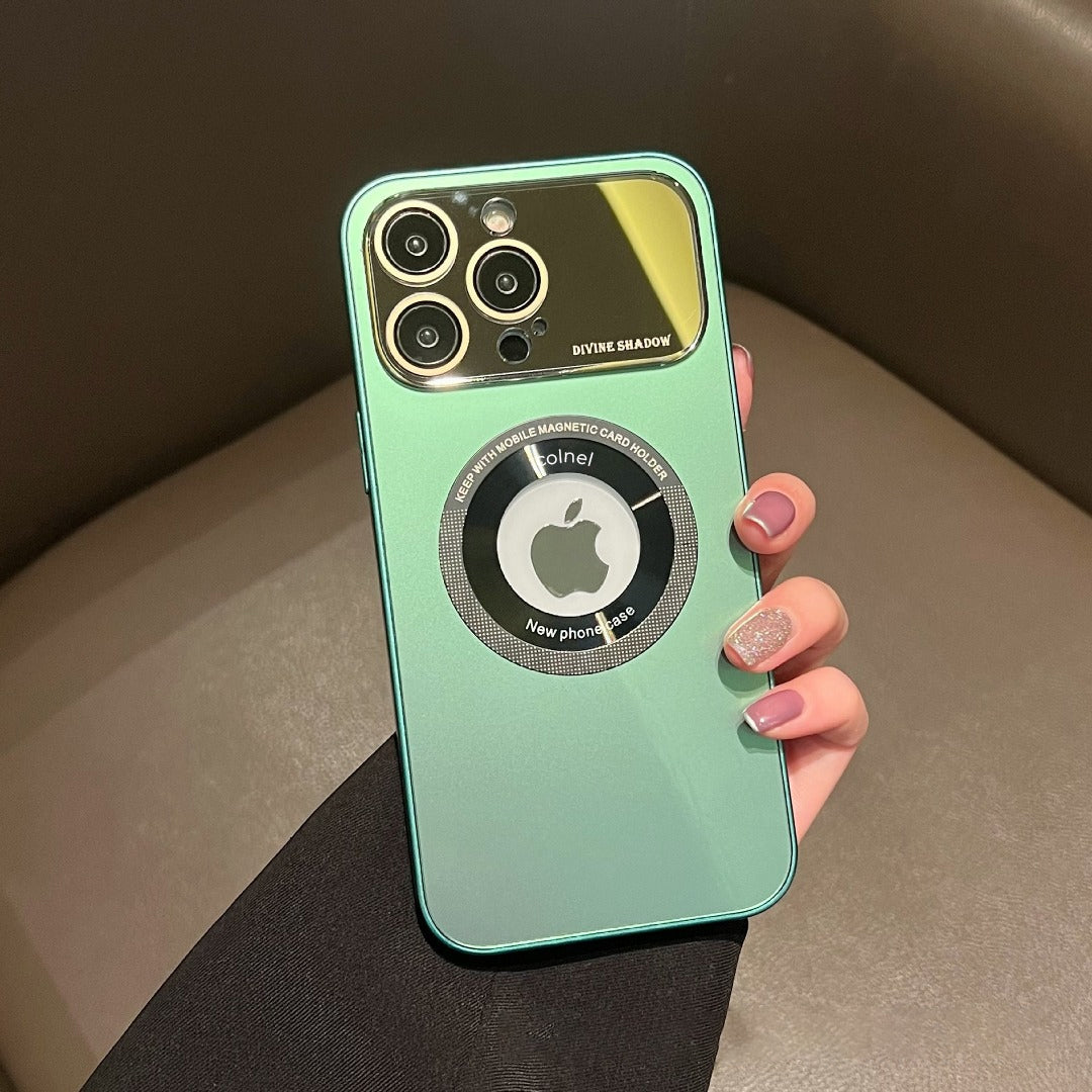 iPhone 14 Series Frosted Magnetic Suction Window Case