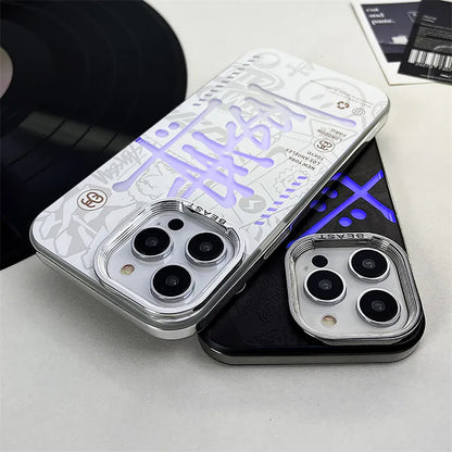 Aurora Shine Electroplated Shield Case - iPhone