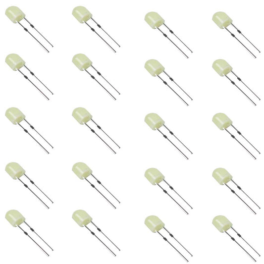 4.8mm 360 Degree Cool White Diffused LED(2000-3000mcd) (Pack of 4000)