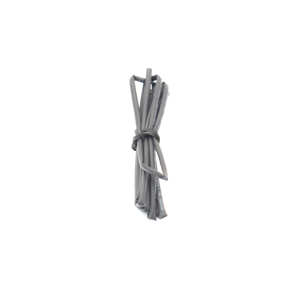 WOER 1mm 1 Meter Black Polyolefin Heat Shrink Tube Sleeve