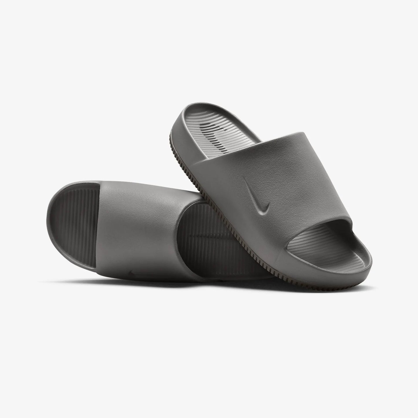 NIKE | CALM SLIDES { FLAT PEWTER/FLAT PEWTER