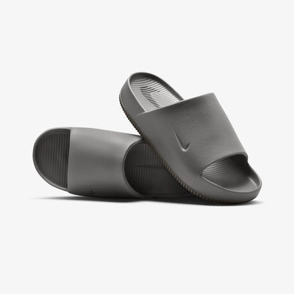 NIKE | CALM SLIDES { FLAT PEWTER/FLAT PEWTER