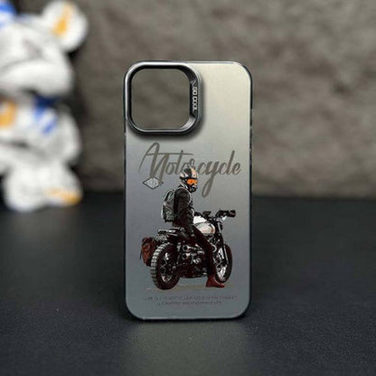 Daring Motorcycle Adventure Frosted Case - iPhone