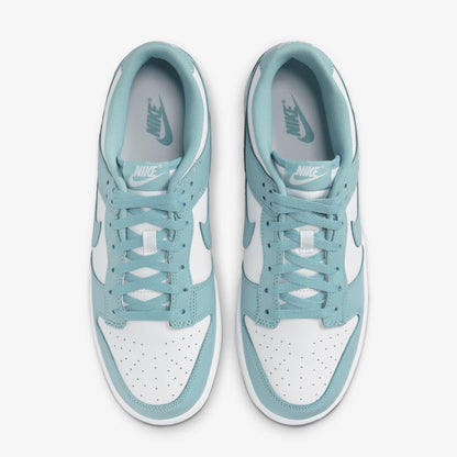 NIKE | DUNK LOW RETRO { WHITE/DENIM TURQ