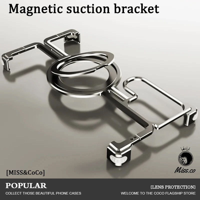 Galaxy S25 Ultra Pivot Guard Magnetic Ring Stand Case