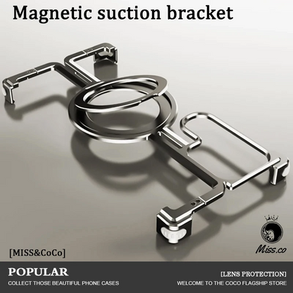 Galaxy S25 Ultra Pivot Guard Magnetic Ring Stand Case