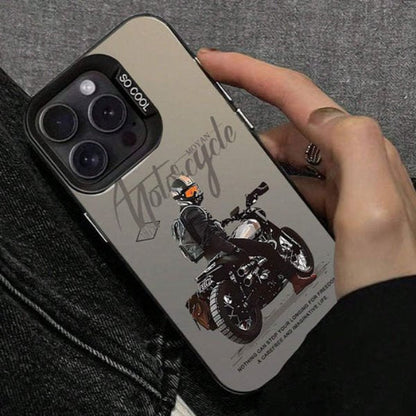Daring Motorcycle Adventure Frosted Case - iPhone